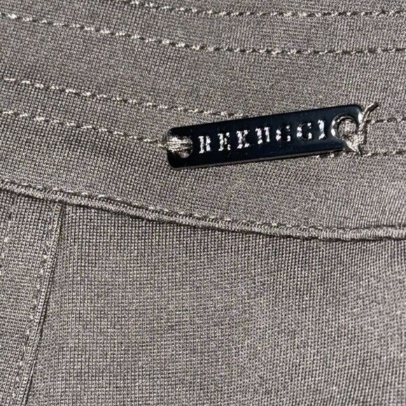 Rekucci Womens Taupe Straight-Leg Stretch Pants Size 16 Rayon/Nylon Blend - Picture 4 of 10